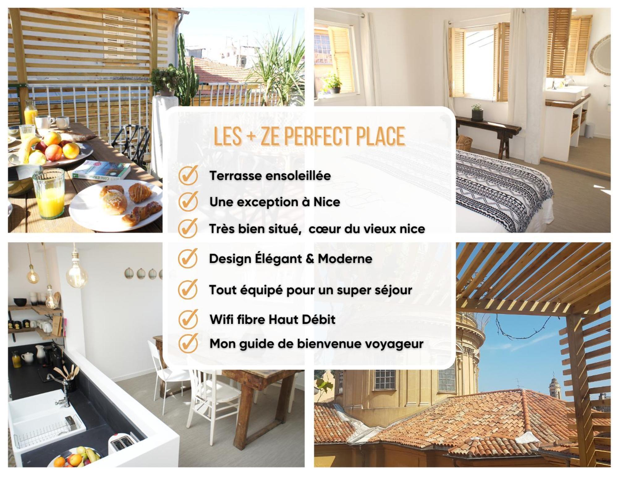 Ze Perfect Place - Vieux Nice - Exceptionnel Appartement - Calme Et Terrasse Avec Vues Экстерьер фото